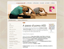 Tablet Screenshot of apassoduomo.com